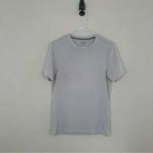 RHONE Gray Short Sleeve Tee